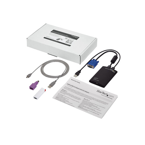StarTech.com NOTECONS01 - KVM Console to USB Laptop Crash Cart
