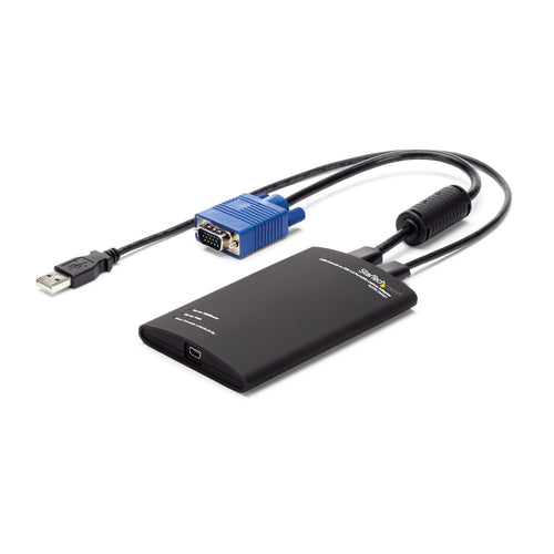 StarTech.com NOTECONS01 - KVM Console to USB Laptop Crash Cart