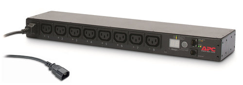APC SWITCHED 1U RACK PDU 12A/208V, 10A/230V, (8)C13, 2YR