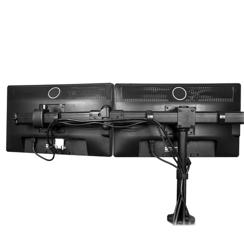 STARTECH.COM DESK MOUNT TRIPLE MONITOR ARM ADJUSTABLE - 3 VESA 27" DISPLAYS 5 YR
