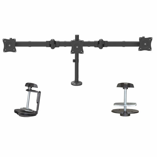 STARTECH.COM DESK MOUNT TRIPLE MONITOR ARM ADJUSTABLE - 3 VESA 27" DISPLAYS 5 YR