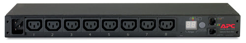 APC (AP7821B) RACK PDU, METERED, 1U, 16A, 208/230V, (8) C13