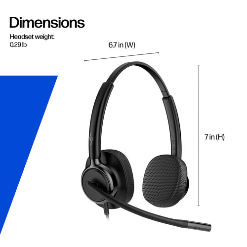 C01B2AA - HP POLY MISSION 415 AI NOISE REDUCTION U