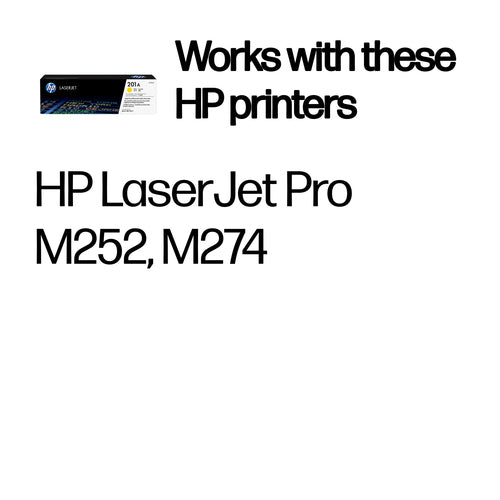 HP CF402A - 201A YELLOW LJ TONER CART-CF402A