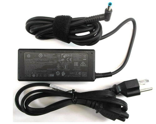 HP Power Adapter AC 65W 4.5mm Tip R/A 19VDC Output - C6 3-Pin AC Input