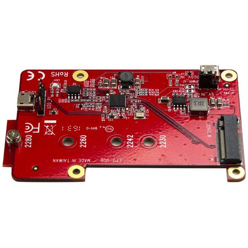 StarTech.com PIB2M21 - USB M.2 SATA Converter for Raspberry Pi