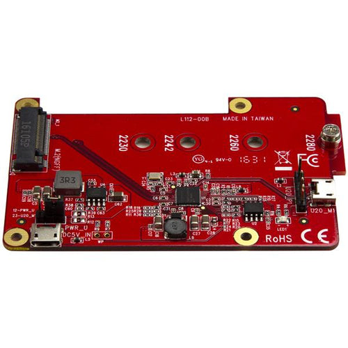 StarTech.com PIB2M21 - USB M.2 SATA Converter for Raspberry Pi