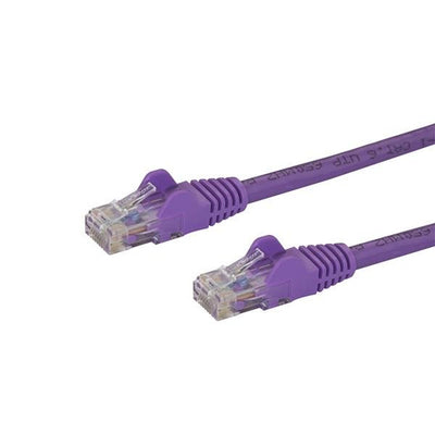 N6PATC50CMPL - STARTECH.COM 0.5M LILA CAT6 ETHERNET-PATCHKABEL - OHNE SNAGLESS, LTW