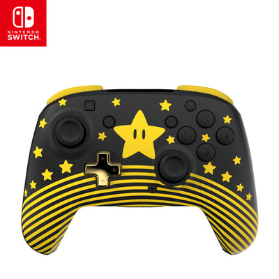 TBC-8101-75 - TURTLE BEACH REMATCH WIRELESS CONTROLLER - SUPER MARIO STAR NSW