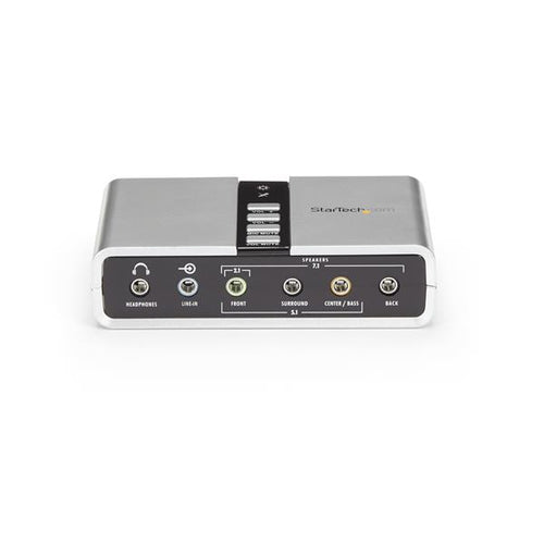 StarTech.com ICUSBAUDIO7D - USB Audio Adapter Sound Card