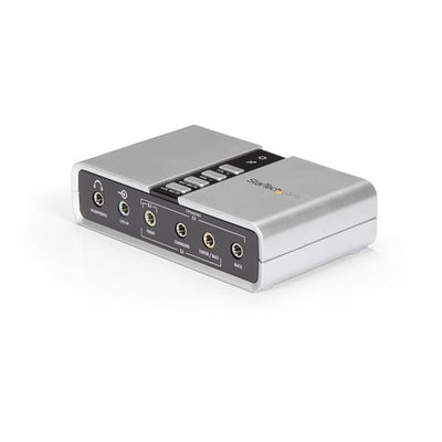 StarTech.com ICUSBAUDIO7D - USB Audio Adapter Sound Card