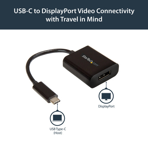 StarTech.com CDP2DP - USB-C to DisplayPort Adapter
