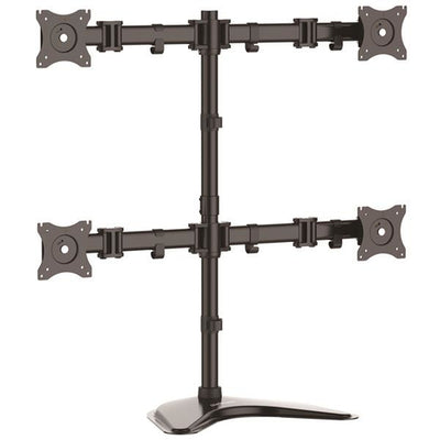 STARTECH.COM QUAD MONITOR STAND - STEEL - VESA MOUNT MONITORS UP TO 27IN 5 YR