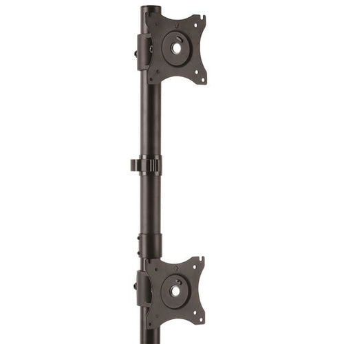 STARTECH.COM VERTICAL DUAL MONITOR STAND - STEEL - FOR MONITORS UP TO 27IN 5 YR