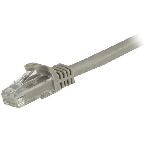 N6PATC150CMGR - STARTECH.COM 1.5 M CAT6 CABLE - PATCH CORD - GREY - SNAGLESS, LTW