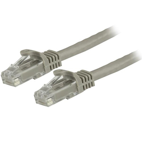 N6PATC150CMGR - STARTECH.COM 1.5 M CAT6 CABLE - PATCH CORD - GREY - SNAGLESS, LTW