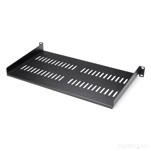 StarTech.com CABSHELFV1U - VENTED 1U RACK SHELF - 10IN DEEP