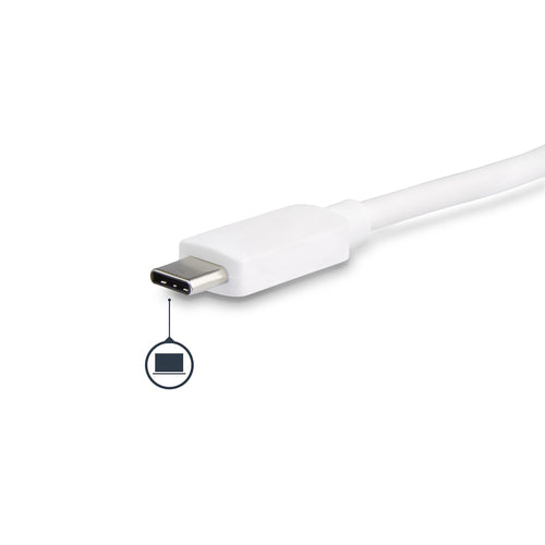StarTech.com DKT30CDVPD - USB-C Multiport Adapter - PD - DVI - GbE