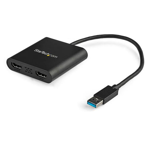 StarTech.com USB32HD2 - USB to Dual HDMI Adapter - 4K