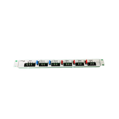 37010030007 - ALGcom Unmanaged DC PDU 19 inch x 1U with 5 Ports DC Out