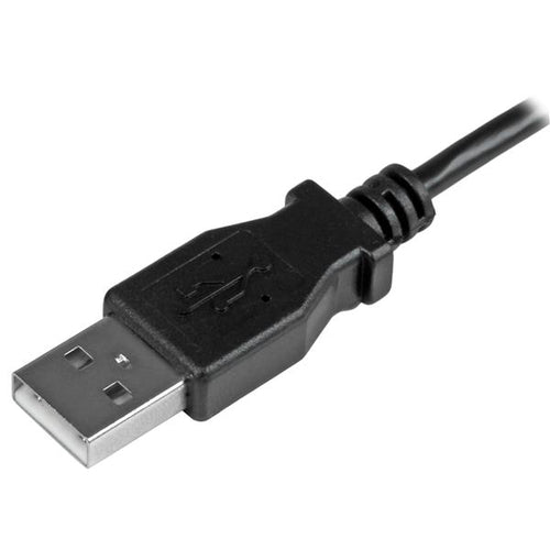 StarTech.com USBAUB50CMLA - 0.5m Left Angle Micro USB Cable - 24AWG
