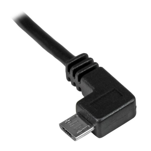 StarTech.com USBAUB50CMLA - 0.5m Left Angle Micro USB Cable - 24AWG