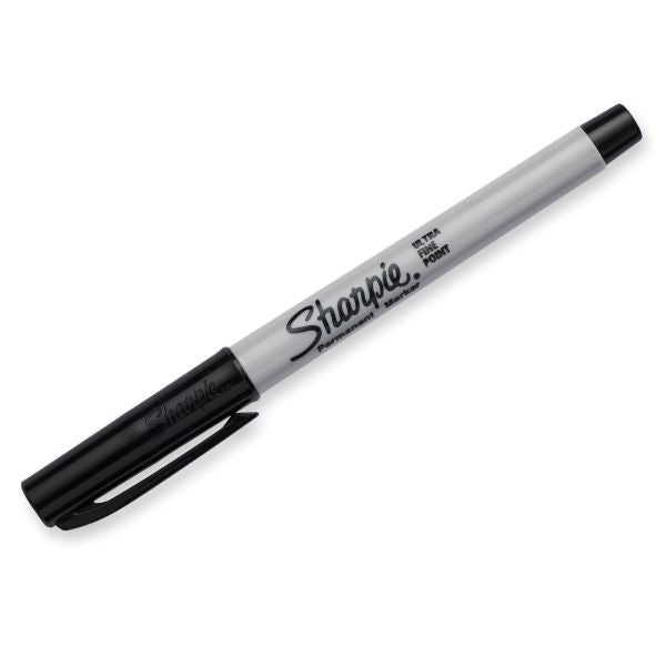 SHARPIE 37121 - S37121 Ultra Fine (MOQ 12) Black Permanent Marker Pen