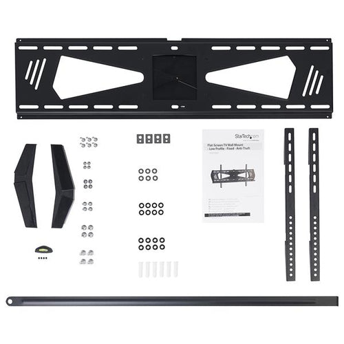 StarTech.com FPWFXBAT - Low Profile TV Wall Mount - Anti-Theft