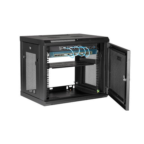 RK9WALM - STARTECH.COM 9U WALL MOUNT RACK - WALL MOUNT SERVER AND NETWORK CABINET, 5 YR