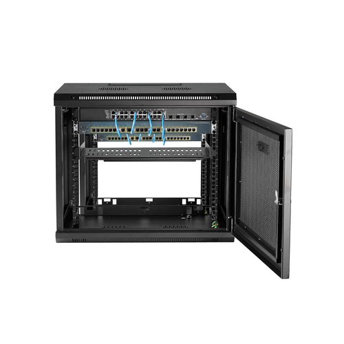 RK9WALM - STARTECH.COM 9U WALL MOUNT RACK - WALL MOUNT SERVER AND NETWORK CABINET, 5 YR