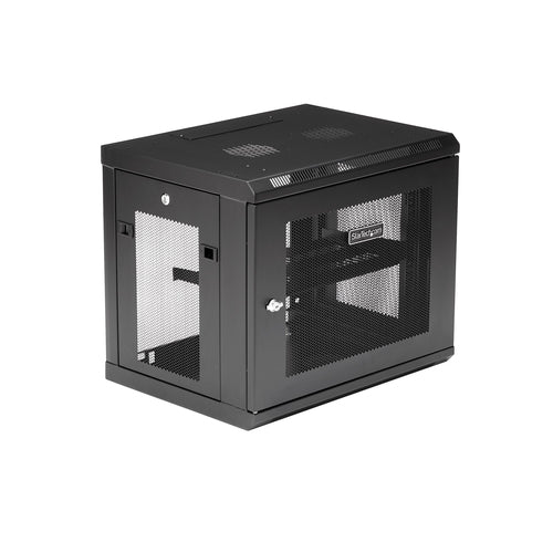 RK9WALM - STARTECH.COM 9U WALL MOUNT RACK - WALL MOUNT SERVER AND NETWORK CABINET, 5 YR