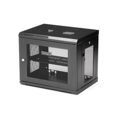 RK9WALM - STARTECH.COM 9U WALL MOUNT RACK - WALL MOUNT SERVER AND NETWORK CABINET, 5 YR