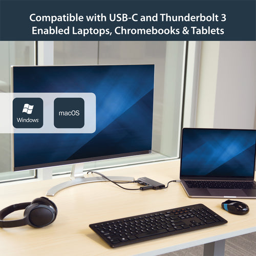 StarTech.com DKT30CSDHPD - USB-C Multiport Adapter w/ SD - HDMI GbE