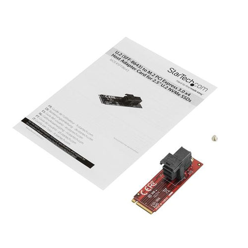 StarTech.com M2E4SFF8643 - U.2 to M.2 Adapter for 2.5 U.2 NVMe SSD