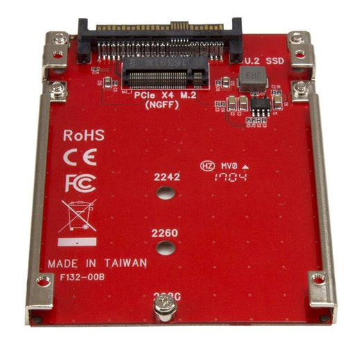 StarTech.com U2M2E125 - M.2 Drive to U.2 (SFF-8639) Host Adapter