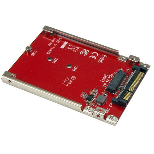 StarTech.com U2M2E125 - M.2 Drive to U.2 (SFF-8639) Host Adapter
