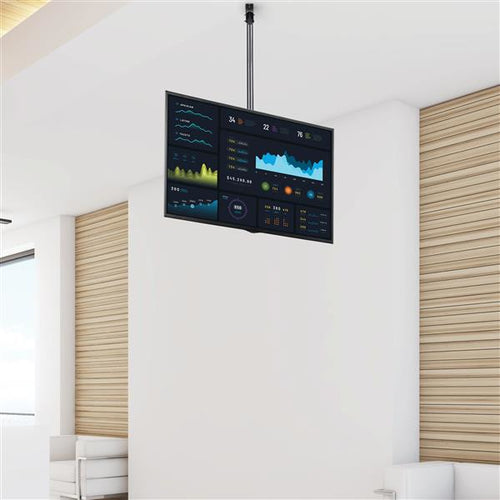 StarTech.com FPCEILPTBLP - Ceiling TV Mount - Long Pole - Steel