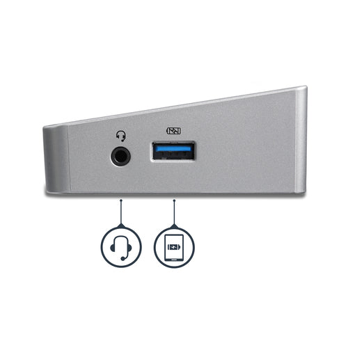 DK30CH2DPPD - STARTECH.COM USB-C DOCK - TRIPLE 4K MONITOR, 5X USB3.0, WINDOWS/MAC - 60W PD 3YR