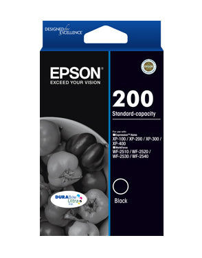 Epson C13T200192 - DURABRITE ULTRA SCHWARZE TINTE, STANDARDKAPAZITÄT