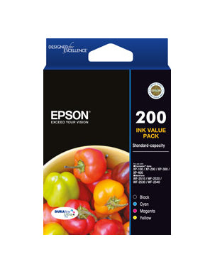 Epson C13T200692 - STD CAP DURABRITE ULTRA 4 INK VALUE PACK