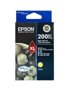 C13T201492 - Epson 200XL Yellow High Yield Ink Cartridge