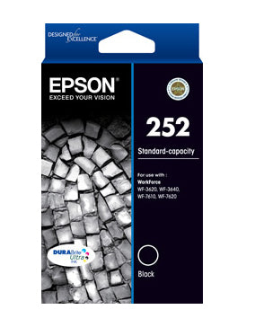 Epson C13T252192 - 252 Std Capacity DURABrite Ultra Black