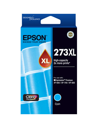 Epson C13T275292 - 273XL Tintenpatrone Cyan