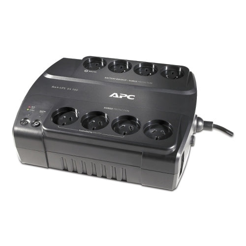 APC STANDBY UPS (ES), 700VA, ANZ OUTLETS(8), SURGE BOARD DESIGN, 2YR WTY