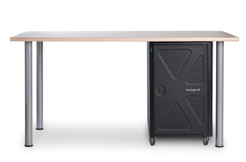 KENSINGTON AC12 CHARGING CABINET WITH WHEELS, CHROMEBOOK, SURFACE, MACBOOK, IPAD, UPTO 14"