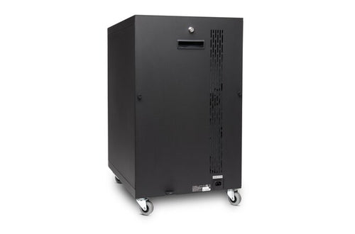 KENSINGTON AC12 CHARGING CABINET WITH WHEELS, CHROMEBOOK, SURFACE, MACBOOK, IPAD, UPTO 14"