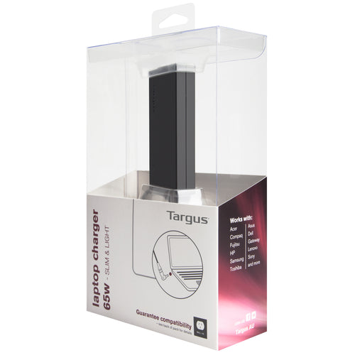 APA047AU - TARGUS 65W UNIVERSAL LAPTOP CHARGER