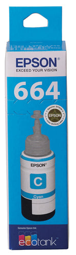 Epson C13T664292 - T664 Cyan-Tintenflasche