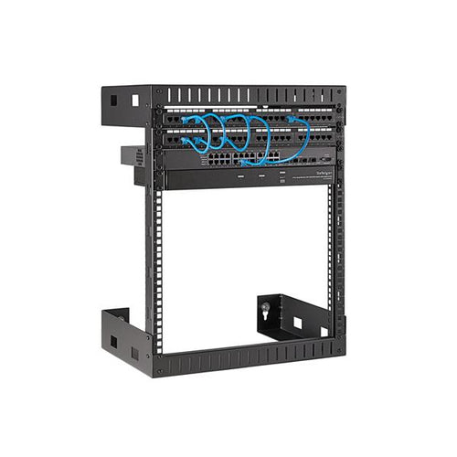 StarTech.com RK12WALLO - 12U Wall Mount Server Rack - 12in. Depth