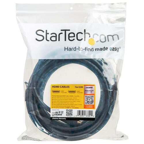 StarTech.com HDMM7MP - 7m 23 ft 4K HDMI Cable - Premium HDMI